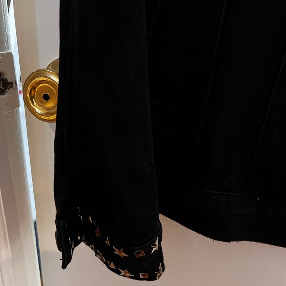 Show Me Your Mumu Denim Studded Jacket - Picture 3 of 5